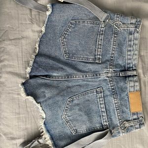 Bedazzled Suspender Shorts